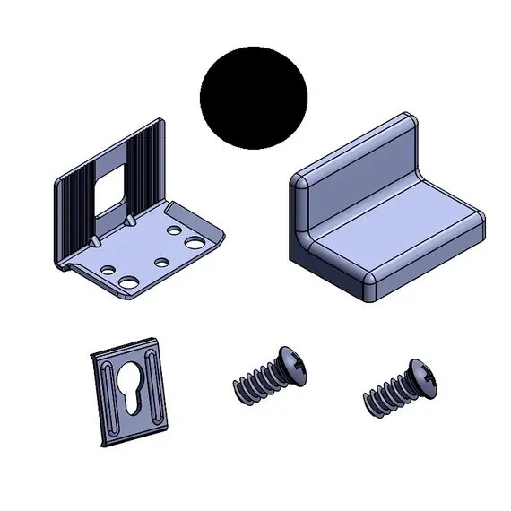 Навес шкафа (черный) арт.448000-E.H - 8