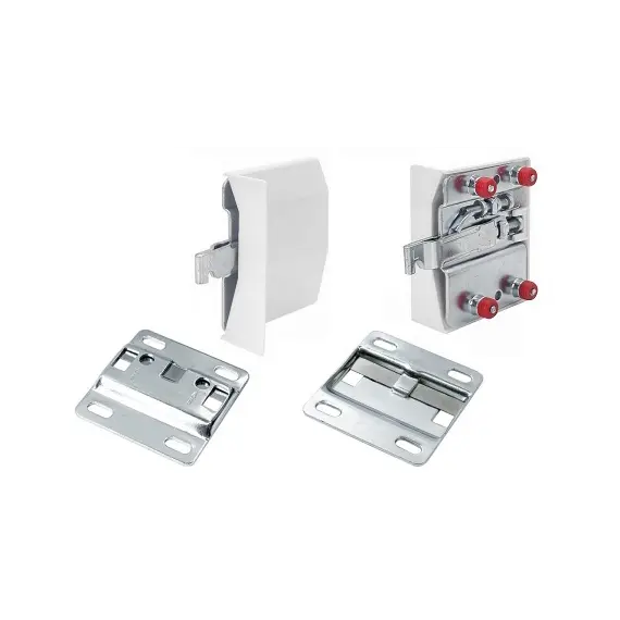 Навес усиленный камар белый регулируемый КОМПЛЕКТ с ответной планкой (аналог)