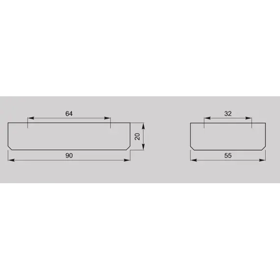 Рег. ножка-опора Н-019 020 St светлый (ТЗ) - 3