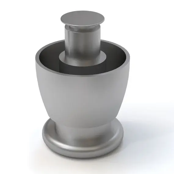 Опора регулируемая, алюминий матовый арт.ОР 09/9