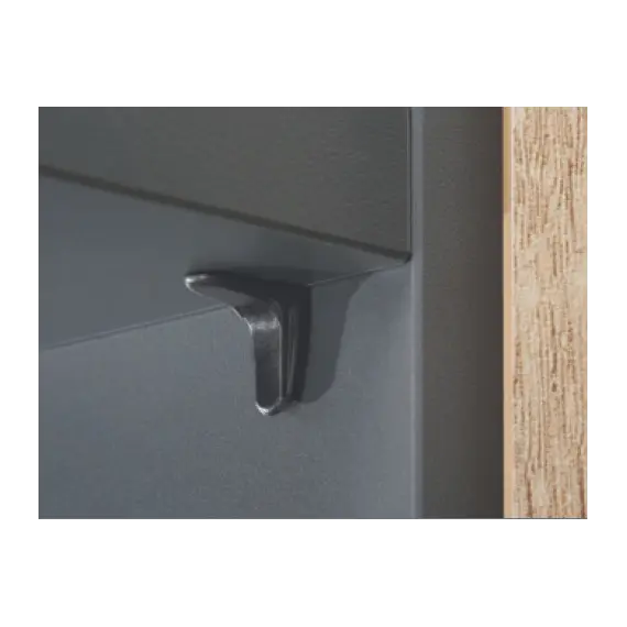 Полкодержатель TeraBlack 3 мм с фиксацией арт.001912-959-300 - 2