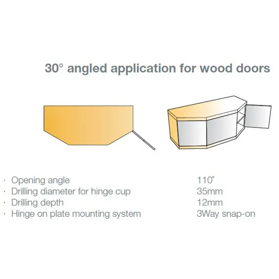 Петля T-Type Noir Glissando 110/45/9 мм 30 гр арт.701-0E52-668-00 - 2