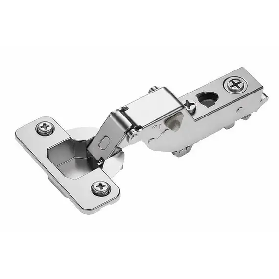 Петля 896 с регулировкой доводчика, Вкладная, 52мм, чашка с винтами, Никель арт.896-0DP2-733