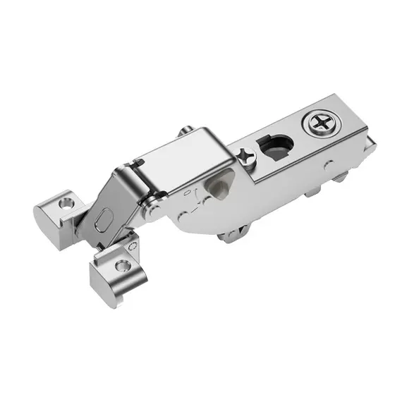 Петля 896 с регулировкой доводчика, для алю. профиля, Вкладная, 28мм, с винтами, Никель арт.896-0T52-733