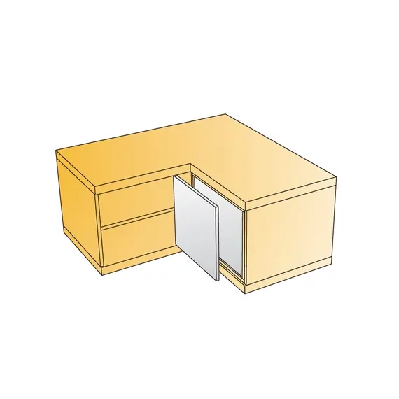 Петля T-type Glissando 110/45/17 мм арт.701-0A96-650-00 - 21