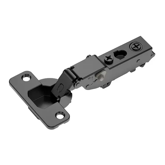 Петля 896 с регулировкой доводчика, Полунакладная, 48мм, Черный никель арт.896-0CS0-981