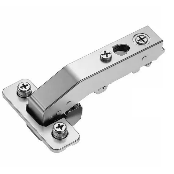 Петля 896 с доводчиком, Фальшпанель, 48мм, чашка с винтами, Никель арт.896-0A92-733