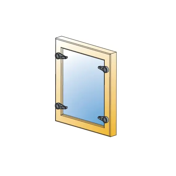 Стеклодержатель 6мм арт.359-4302-340-00 - 2