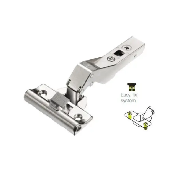 Петля T-type Glissando угловая (45) 110/52/18 мм с доводчиком и системой ускоренной сборки Easy-fix арт.701-0C58-650-00