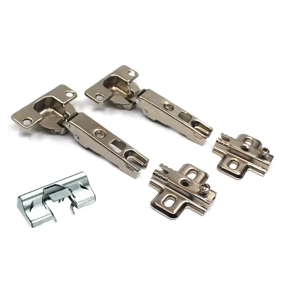 Комплект мебельных петель из 1 шт демпфер мебельный Glissando TL3 45N и 2 петли мебельные B-type арт.951-0X94-050-00-K2 Titus