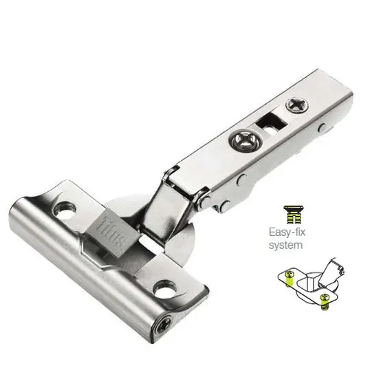 Петля T-type Glissando 110/52/0 мм с доводчиком и системой ускоренной сборки Easy-fix арт.701-0AP4-054-00