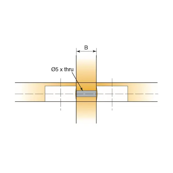 Дюбель мебельный двойной Titus System 6 Quickfit-Expando для плиты 16 мм. Арт: 006414-885-001 - 15