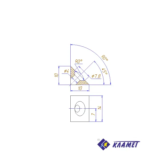 Фиксатор задней стенки (прозрачный) - 4