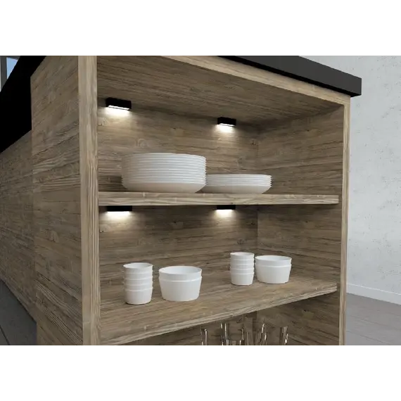 Светильник LED Dalia 0,6W 6000K, провод 2 м, черный молочный арт.DAL-CO-BZ - 3