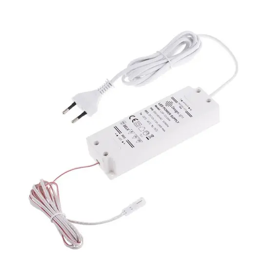 Блок питания LED STANDARD PLUS 24W 12VDC, черный провод 4 м, мини-гнездо арт.U12-024-SP-2C0-201 - 4