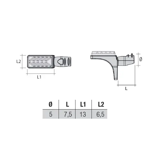 Полкодержатель для стеклянных полок арт.MV64ZNL - 4