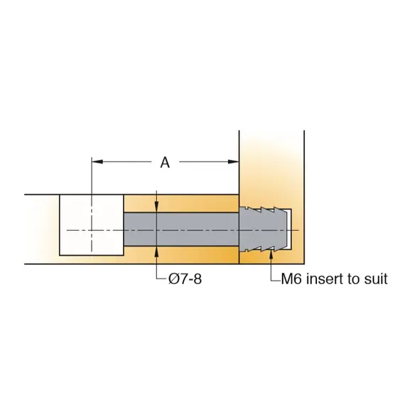 Дюбель мебельный Titus System 5 Combi М6x34 мм арт.009592-885-300 - 11