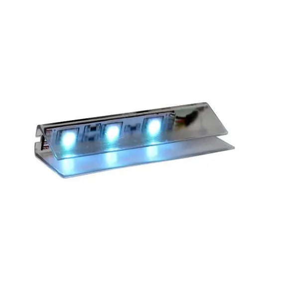 Светильник LED KLIPS металлический 0,75W 12VDC RGB, провод 2 м арт.KLIP-RGB066x06-2M-02 - 25