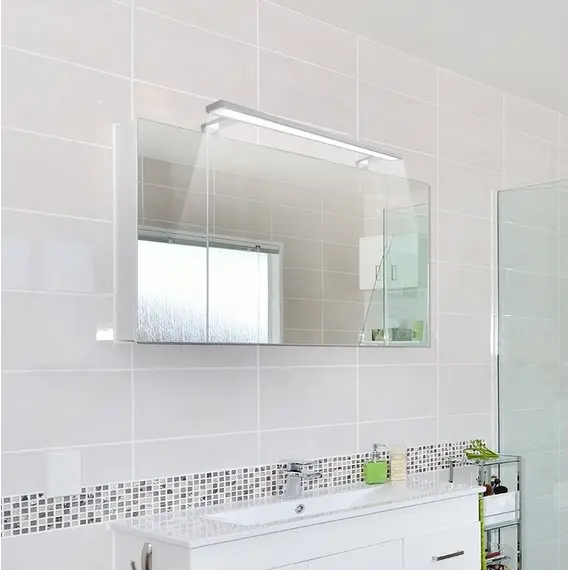 Светильник LED AMBER IP44 9W 230VAC 3000К, провод 30 см (х2), хром арт.AMBER-XL-30K-01 - 5