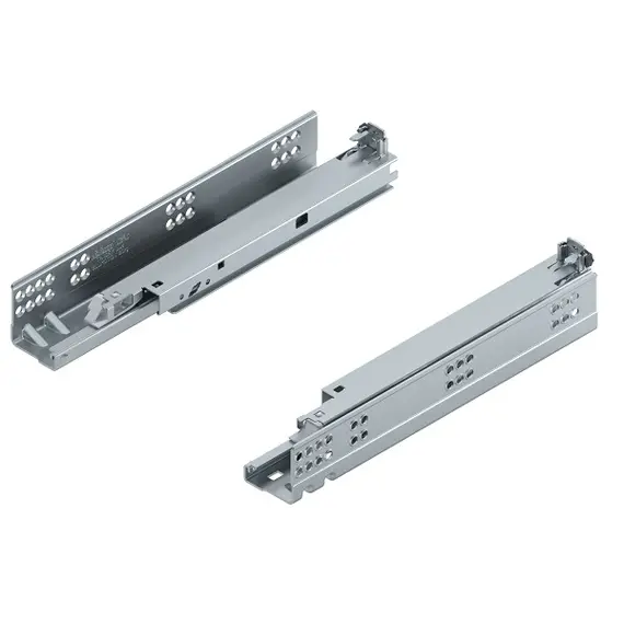 Направляющие TANDEM BLUMOTION полное выдвижение, 30 кг, 300 мм, для панели 17-19 мм, под замки, левая/правая арт.560F3000B