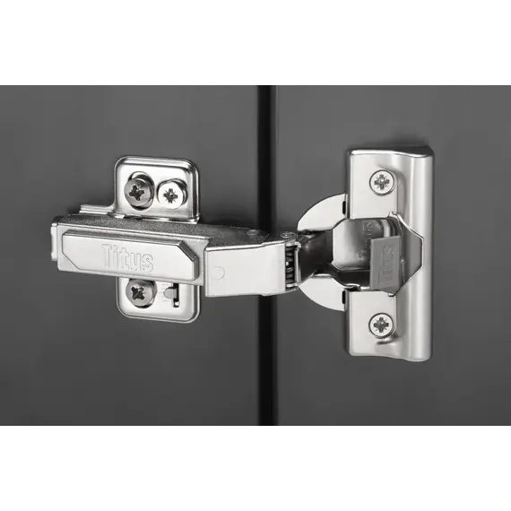 Петля мебельная Titus S-Type i3 угловая (30гр) 110/52/9 мм. арт.242-0923-650-00 - 3