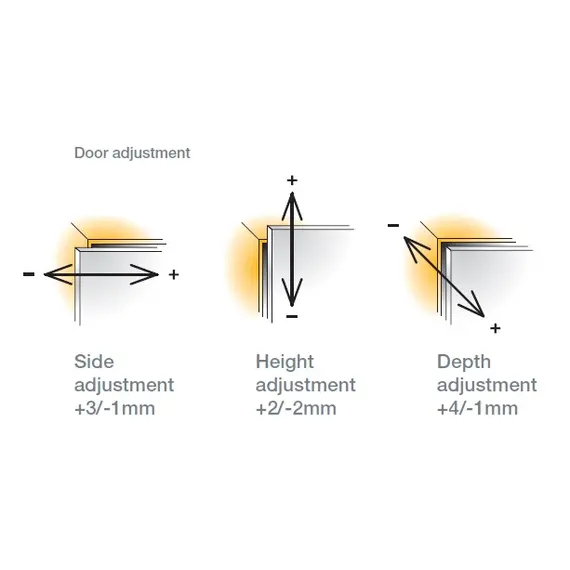 Петля мебельная Titus T-Type 90 градусов 170/45/0 мм с cистемой ускоренной сборки Easy-fix арт.702-0EK4-650-00 - 38
