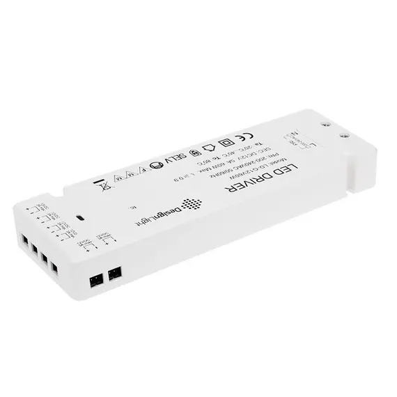 Блок питания LED model LD 60W 12VDC, без проводов, 6 мини-гнезд арт.TRA-LD-60W-T-01 - 18