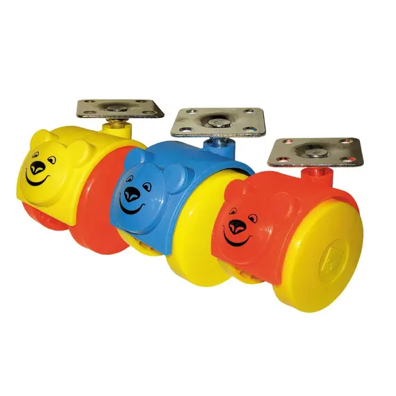 Опора колесная ОК 1 Синий/Желтый арт.ОКП50 С/Ж