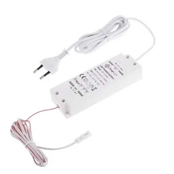 Блок питания LED STANDARD PLUS 33W 12VDC, черный провод 4 м, мини-гнездо арт.U12-033-SP-2C0-201 - 7