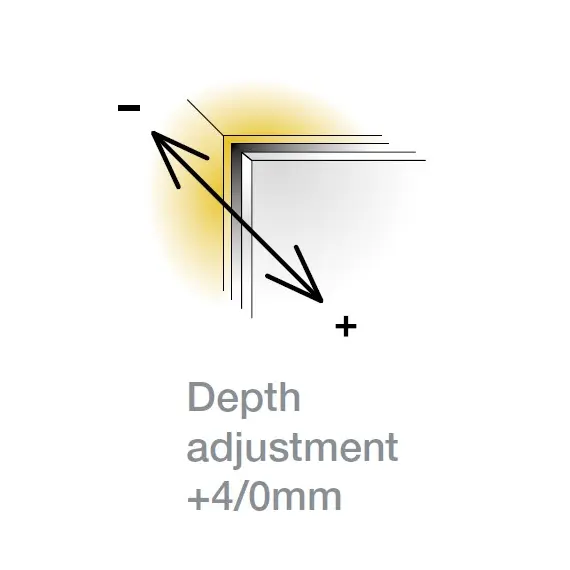 Толкатель PushOpen с демпфером врезной длинный (белый) арт.915-7188-350-00 - 15