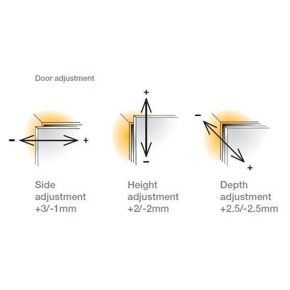 Петля мебельная Titus T-Type угловая 15 градусов 110/45/9 мм. Арт: 702-0D63-650-00 - 12