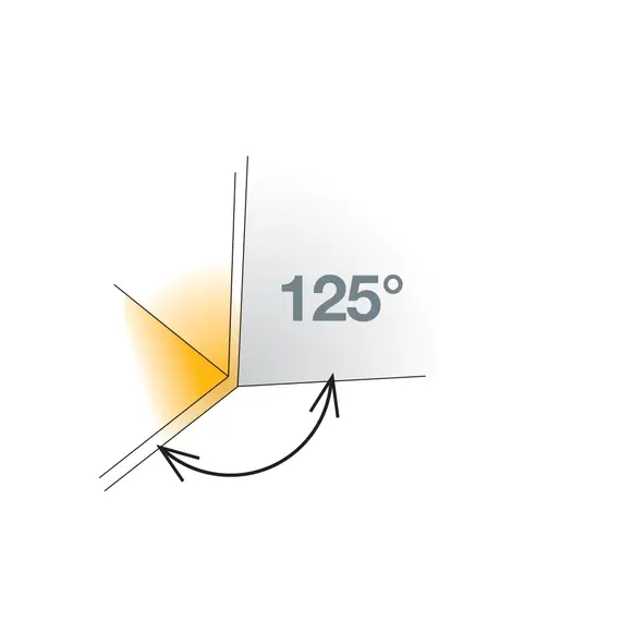 Петля мебельная Titus S-Type Plus 90 градусов 125/48/0 мм. арт.248-0V08-050-0X - 4
