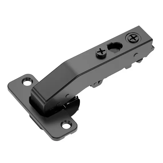 Петля 896 без пружины, Фальшпанель, 52мм, Черный никель арт.896-0636-981