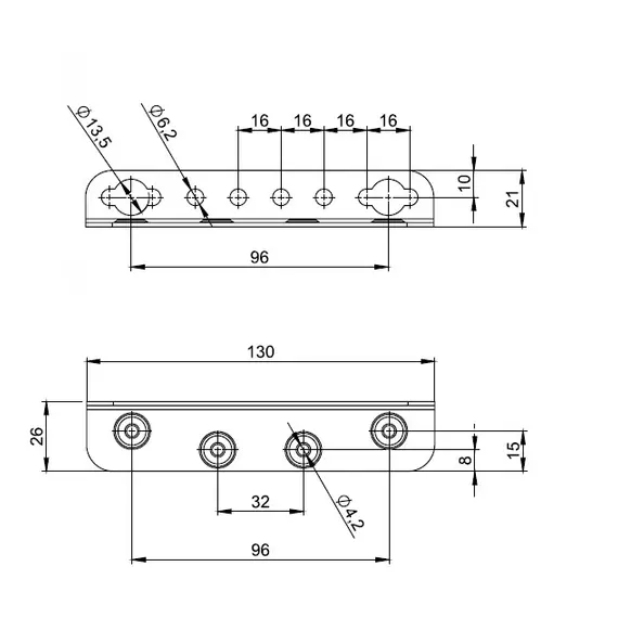 Стяжка кроватная арт.170.1300.40 - 8