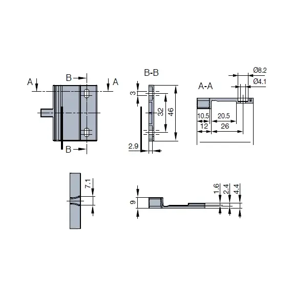 Активатор Slidix SMZ для доводчиков Titus Slidix II, TA, TB, TC, TE, TF арт.974-4747-380-00 - 9