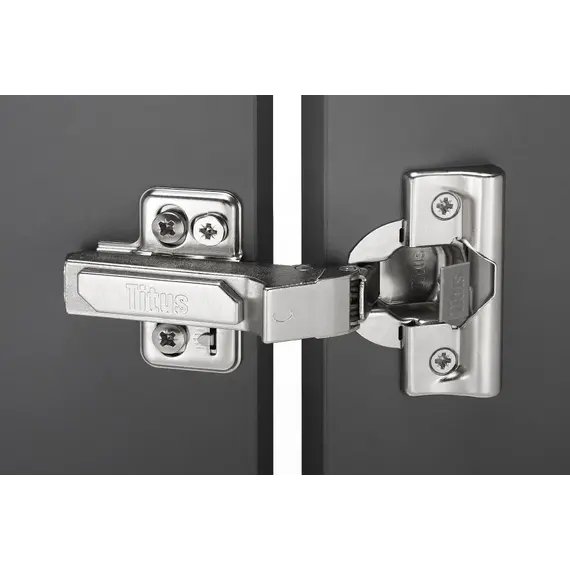 Петля мебельная Titus S-Type i3 угловая (45гр) 110/52/9 мм арт.242-0B11-650-00 - 6