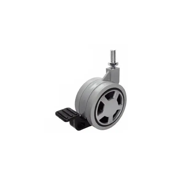 Опора колесная ОК60мм со штыр М8, с тор м/х(ОКП61М.Х/Т) - 25