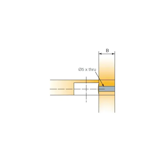 Дюбель концевой для плиты Titus System 6 длина 16 мм. Арт: 006412-885-300 - 18