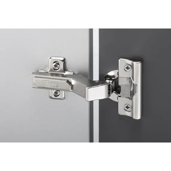 Петля мебельная Titus S-Type i3 угловая (45гр) 110/52/18 мм арт.242-0H47-650-00 - 10