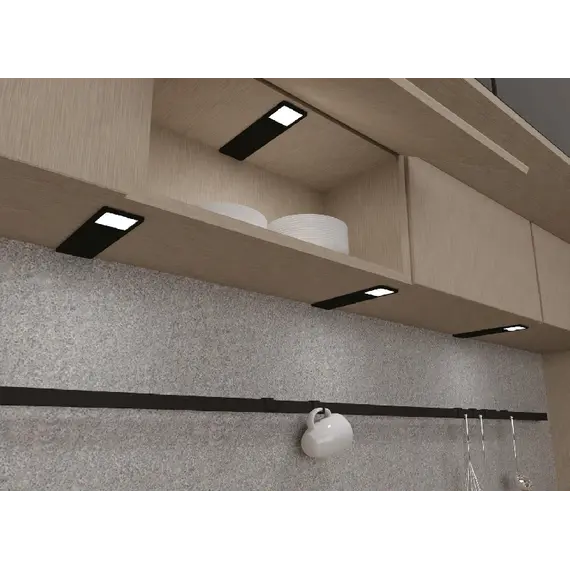 Светильник LED Moderna 1,5W 4000K, провод 2 м, черный молочный арт.MDR-CZ-OP-BN - 6