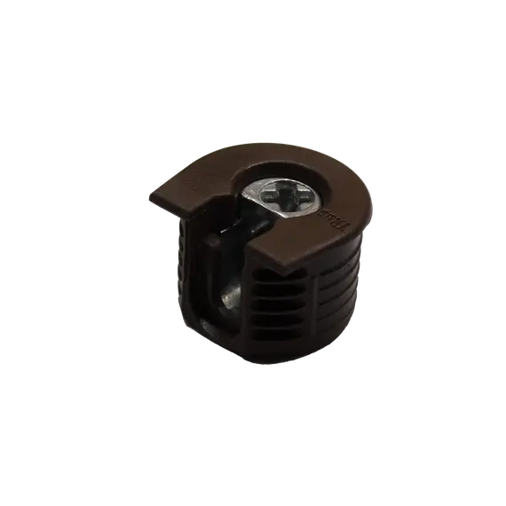 Эксцентрик мебельный забивной Titus System 6 для плиты 16 мм коричневый. Арт: 006381-831-001