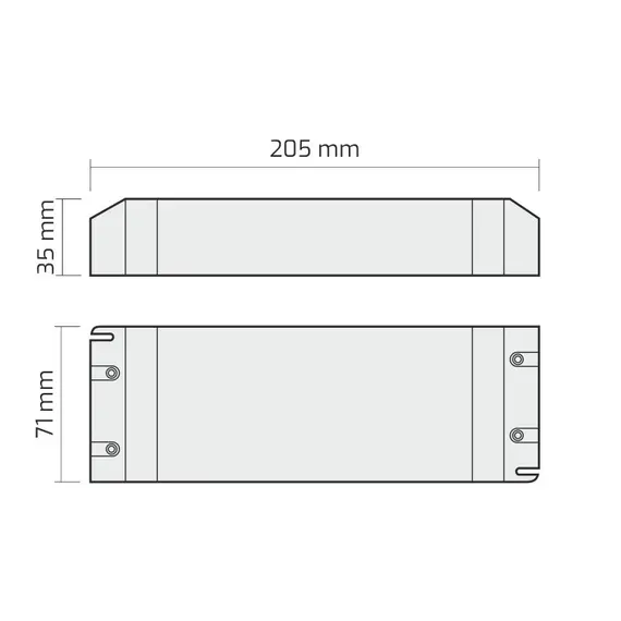 Блок питания LED STANDARD PLUS 150W 12VDC, без проводов арт.TRA-SP-150W-T-01 - 10