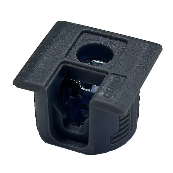 Стяжка полкодержатель, Д20, для плиты 16мм, уст. сверху, темно-серый арт.172-6975-383