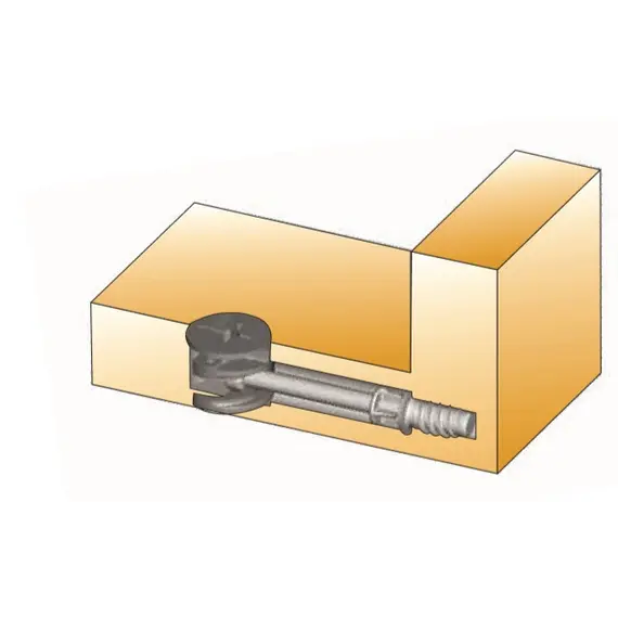 Эксцентрик мебельный Titus System 5 CAM 3000 для плиты 18 мм. Арт: 009536-885-300 - 16