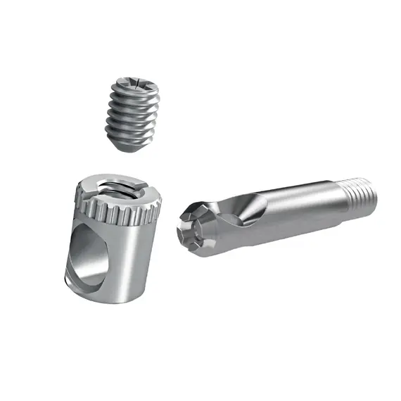 Стяжка-бочонок D10x13 мм М6, цинк B004FZ - 18