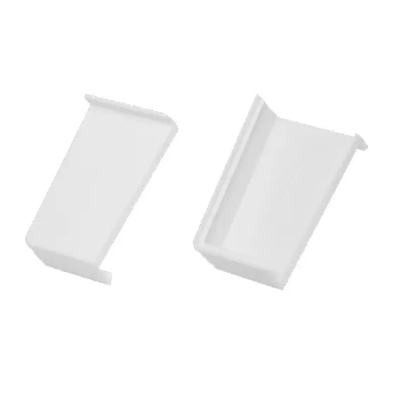 Заглушка, 2шт, серия 156i, пластик, белый, компл арт.156i-3856-877