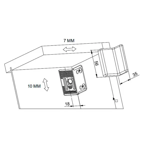 Навес мебельный с крепежом (серый) арт.145.0000.06 - 8