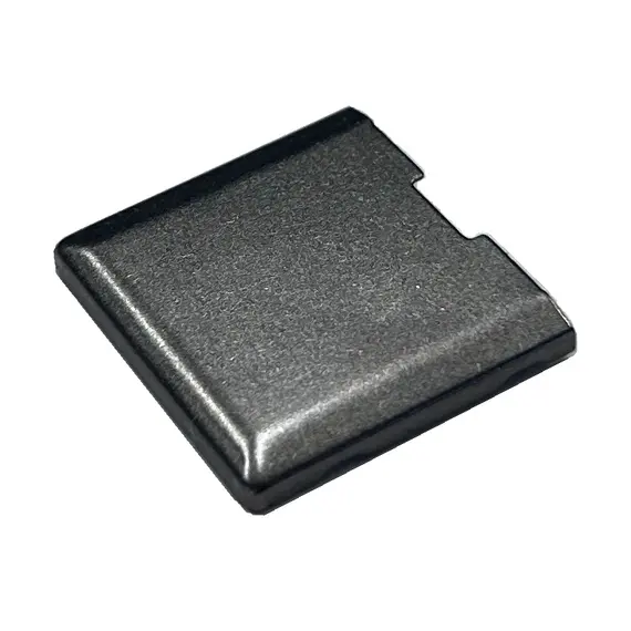 Заглушка для стяжки полкодержателя 172, квадратная, сталь, черный никель арт.172-6596-BN