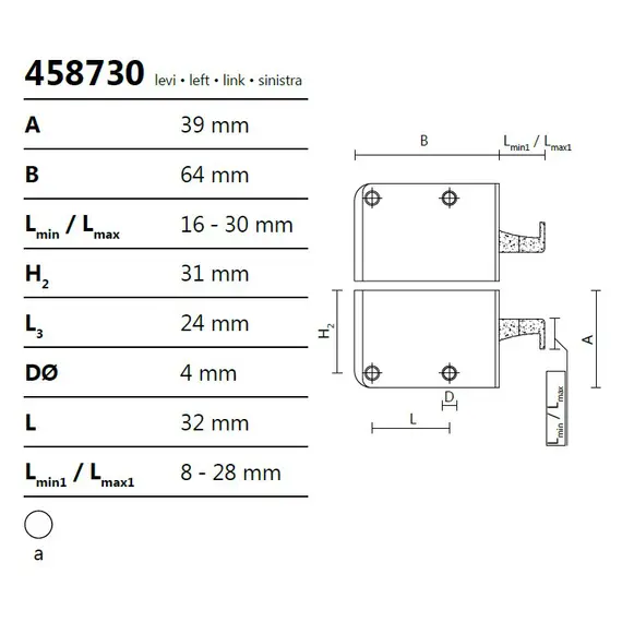 Навес шкафа (белый) арт.458730.A - 4