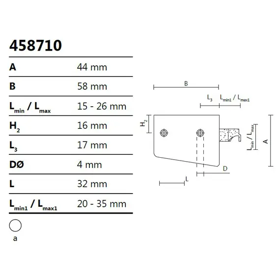 Навес шкафа (белый) арт.458710.A - 4